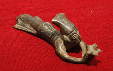 Adorant mit Lotosblüte