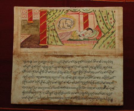 Buddhas Leben in 12 Bildern