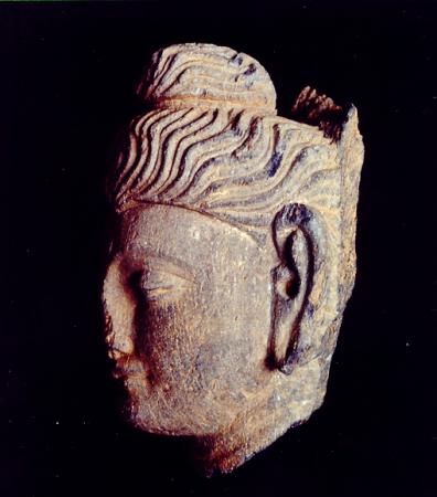 Kopf eines Buddha