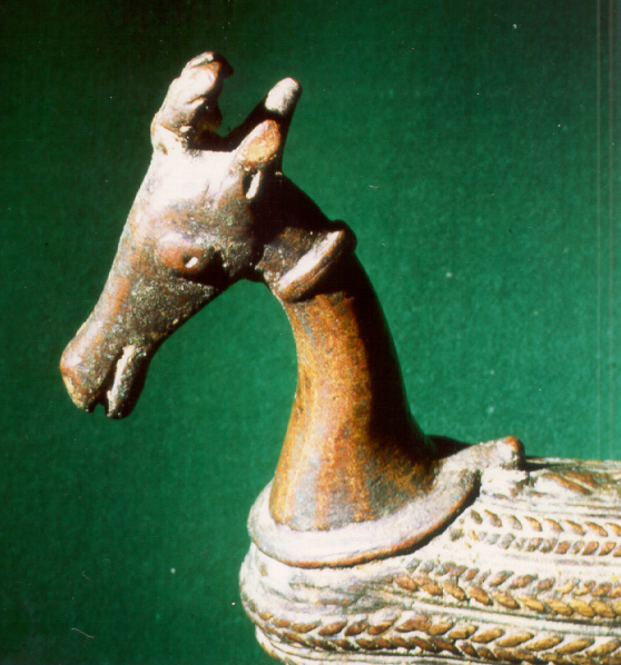 Pferd Bronze Teilansicht