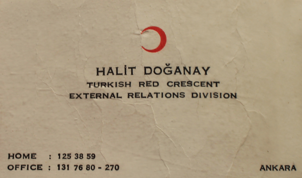 Visitenkarte Tuerkischer Halbmond